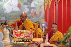 Kyabje Lodro Nyima Rinpoche and Kyabje Jewon Rinpoche
