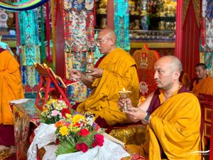 Ven. Lodro Nyima Rinpoche and Choje Lama Wangchuk