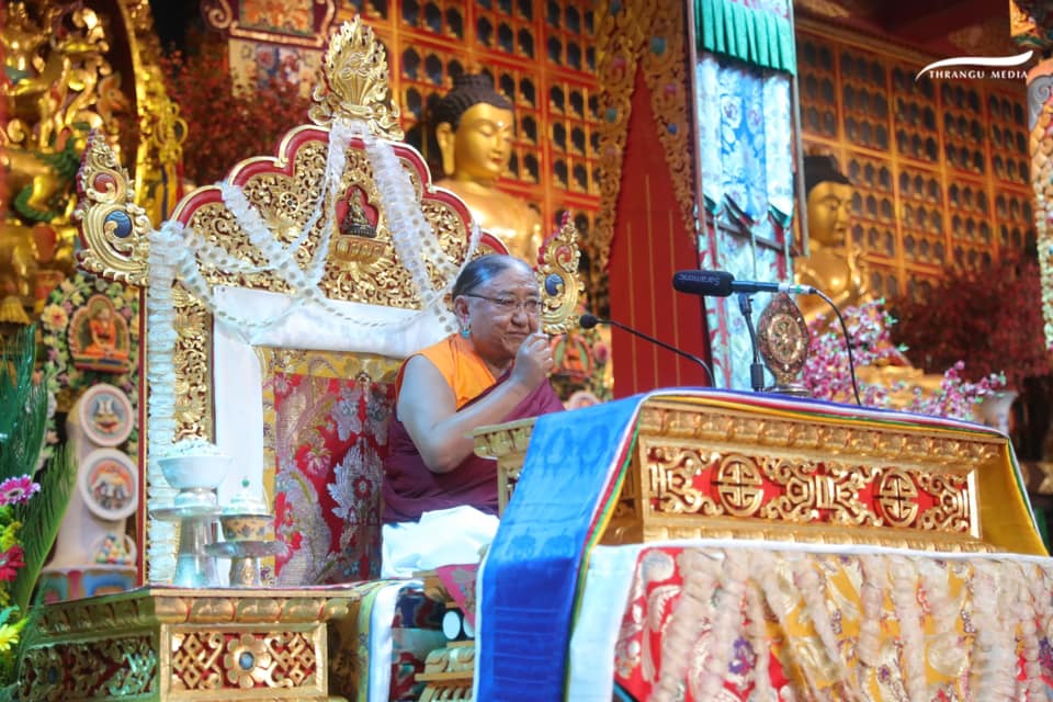 His Holiness the 41st Sakya Trizin Kyabgon Gongma Trichen Rinpoche