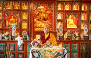 Ven. Choje Lama Wangchuk Rinpoche teaching on Gampopa's String of Pearls during Namo Buddha Seminar 2024